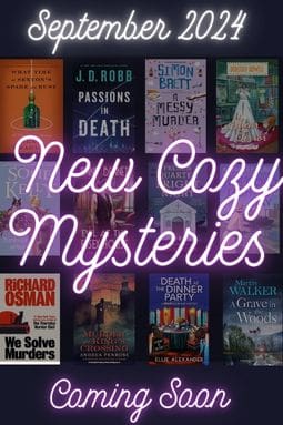 September 2024 Cozy Mystery New Releases