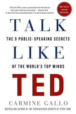 Talk Like TED by Carmine Gallo book cover 