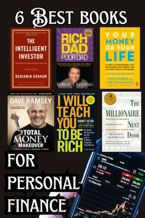 The 6 Best Personal Finance Books PInterest Pin